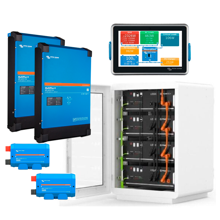 Sistema premium de 4 baterías de litio de 5 kWh cada una