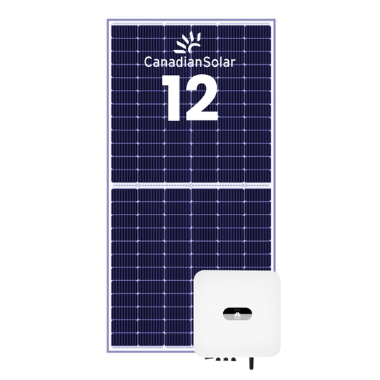 12 Paneles Solares - Sistema Premium