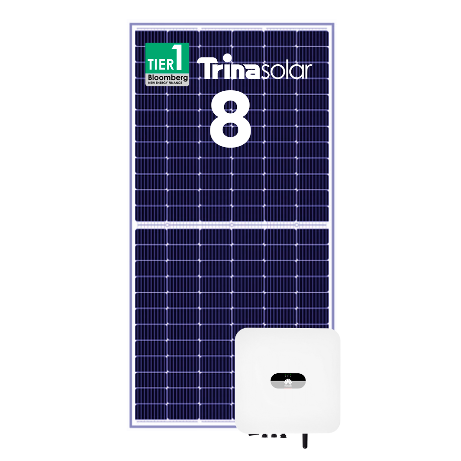 8 Paneles Solares - Sistema Premium